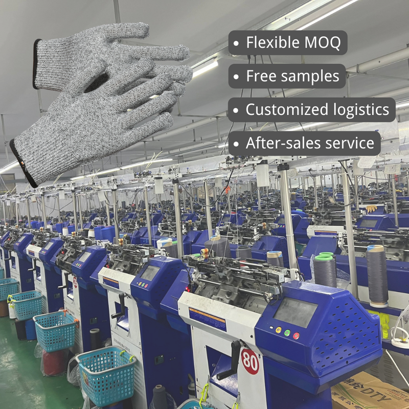 Work Gloves Manufacturer - OEM Wear Resistant Grip Hppe Fish Handling
