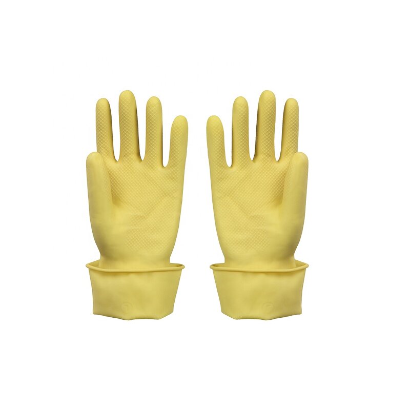 Industrial Rubber Gloves Manufacturer - Black Chemical Resistant Protective