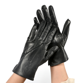 Winter Gloves Manufacturer - Customized Fur Cuff PU Leather Touch Screen