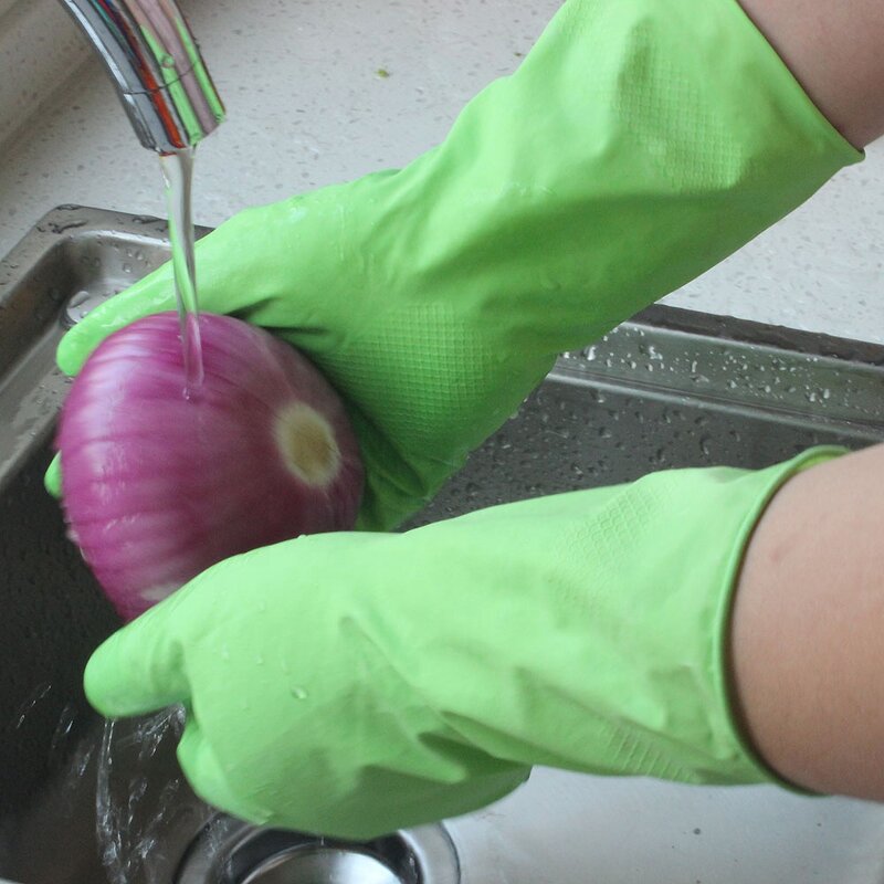 Household Rubber Gloves Manufacturer - 100% Latex Cleaning Garden Protective Gear
