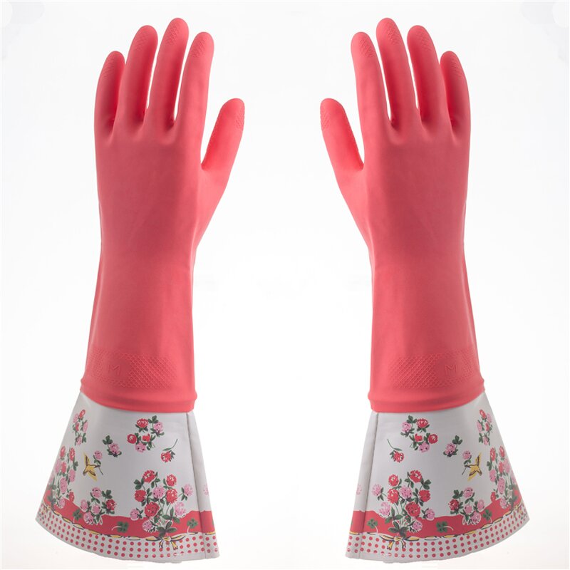 Household Cleaning Glove Manufacturer - Bathroom Kitchen Waterproof Thick Latex