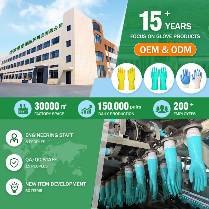 Nitrile Gloves Manufacturer - Bulk Wholesale Eco Friendly Cleaning Gloves