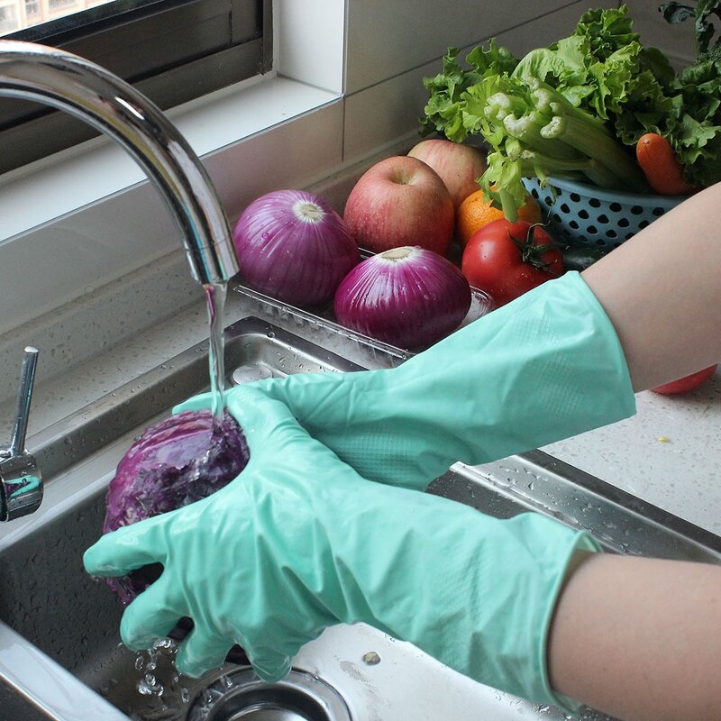 Dish Washing Gloves Manufacturer - Pvc Silicone Reusable Magic Scrubber