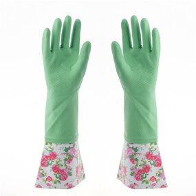 Household Cleaning Glove Manufacturer - Bathroom Kitchen Waterproof Thick Latex