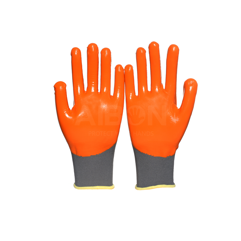 Work Gloves Manufacturer - Leather Thermal Cow Split Rubber Work Gloves