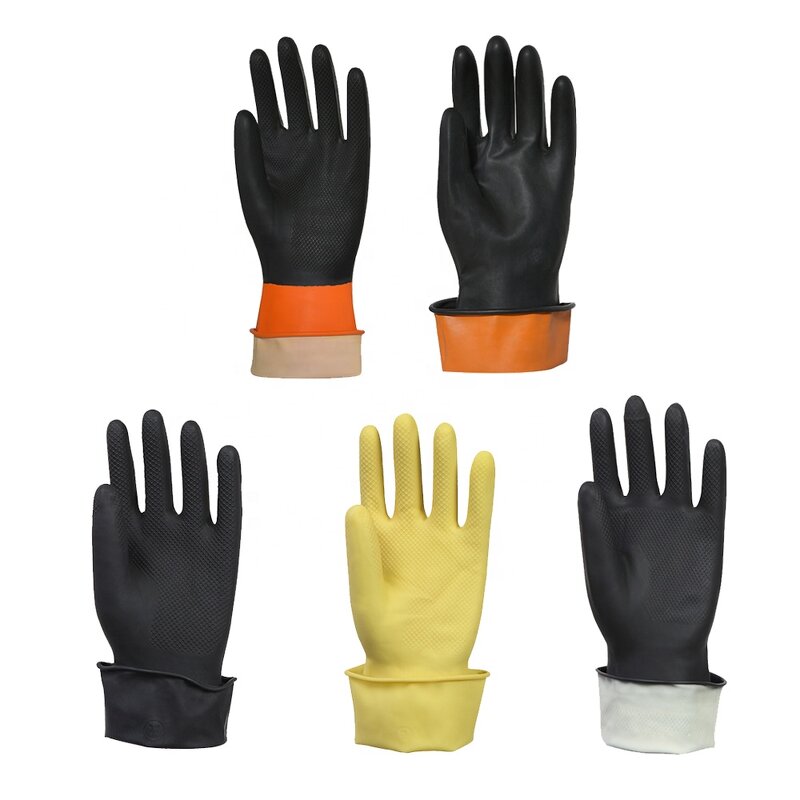 Latex Household Gloves Manufacturer - Custom Waterproof Rubber Kitchen Gloves