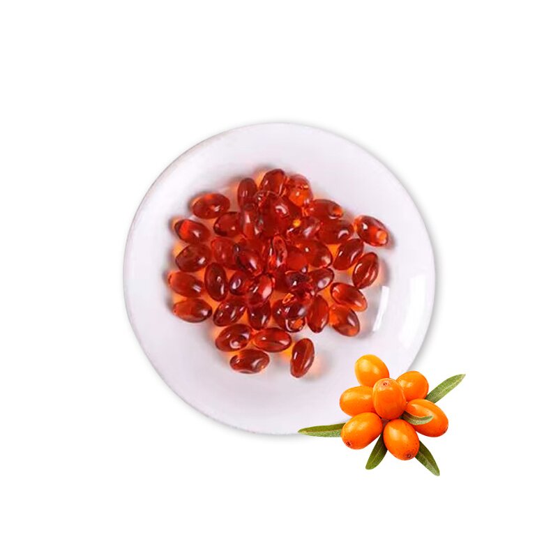 Sea Buckthorn Oil Softgels Supplier - Cold Pressed Mood Support