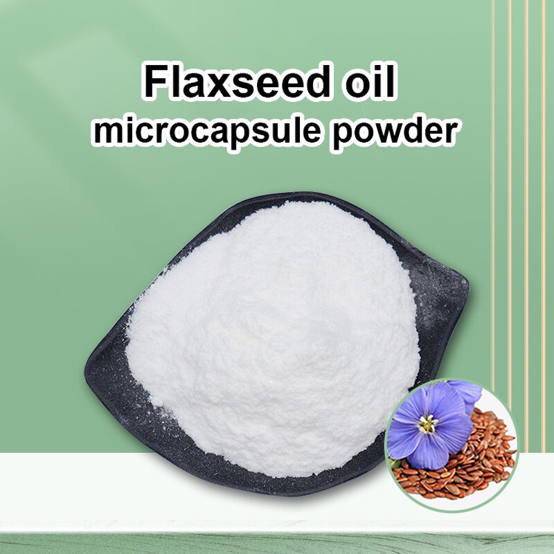 Flaxseed Oil Microcapsule Powder Factory - Food Grade 12 Years Experience