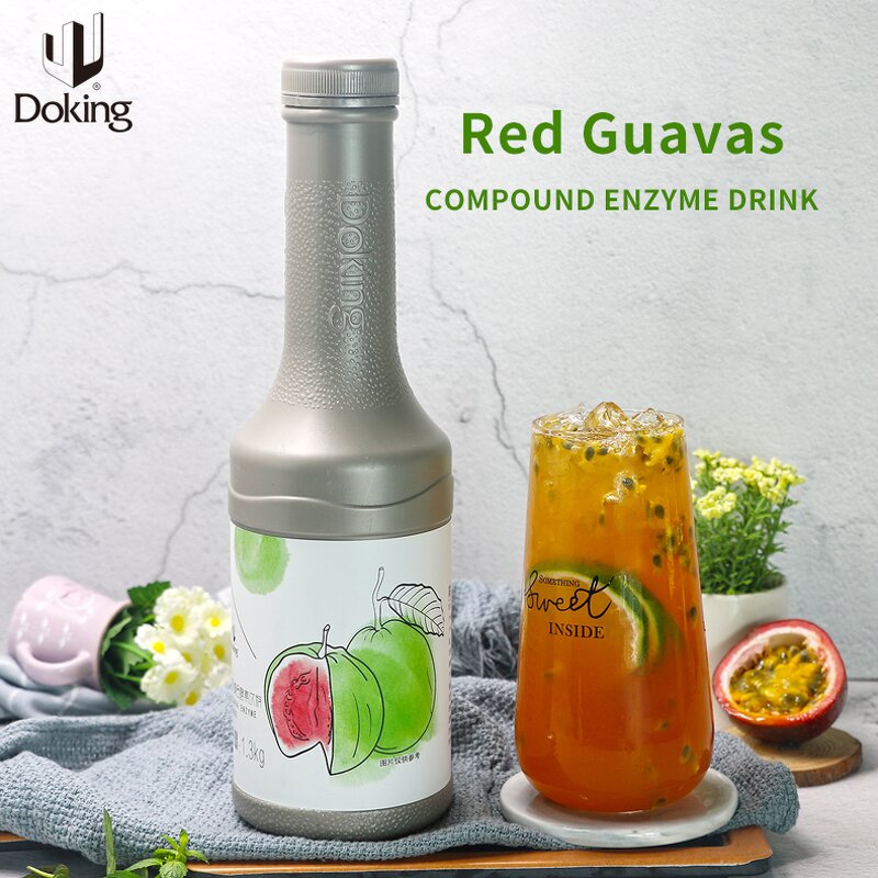 Red Guava Syrup Supplier - 6 Times Concentrated Guava Juice