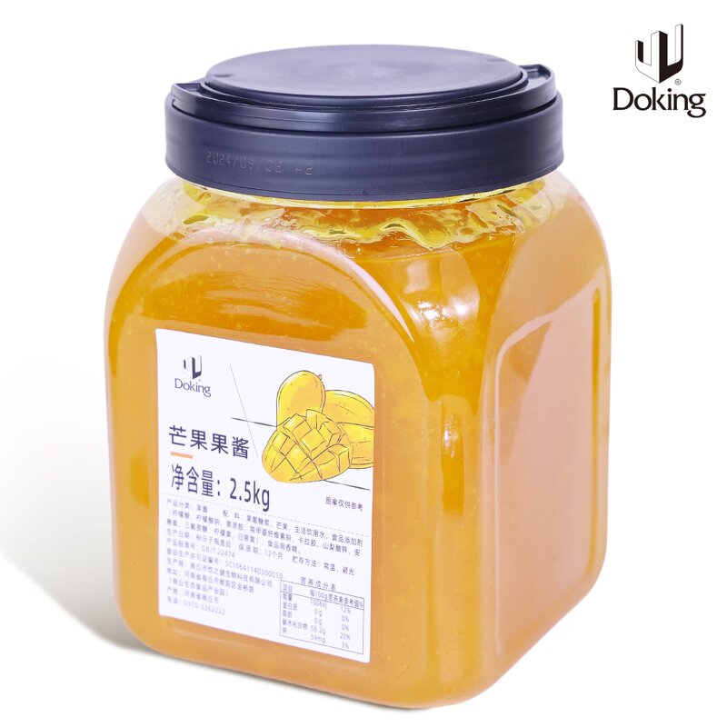 Mango Jam Supplier - 2.5kg Healthy and Delicious Bakery