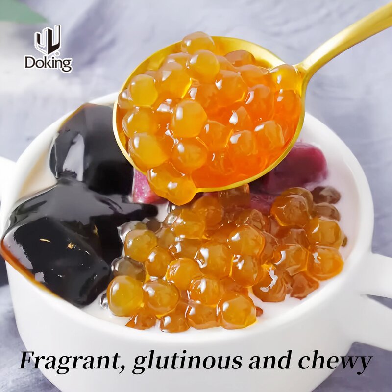 Amber Tapioca Pearls Supplier - Small Size Bubble Tea Ingredients