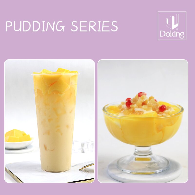 Pudding Powder Manufacturer - Small Bags Packaging Fruit Flavors