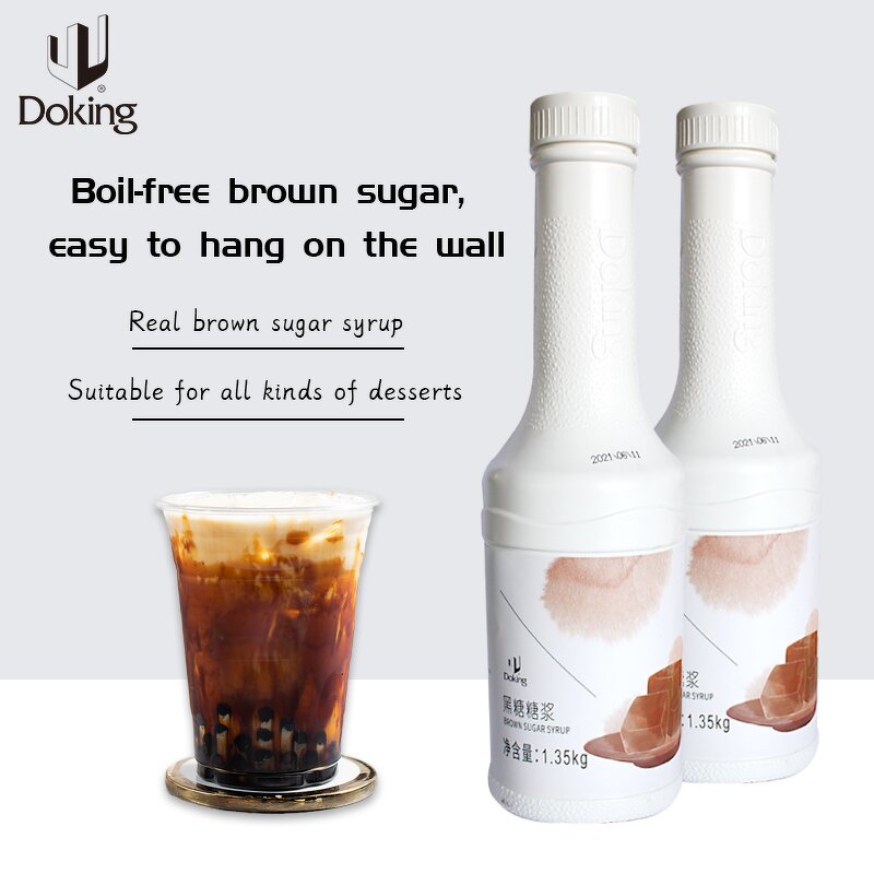 Okinawa Syrup Manufacturer - Black Sugar for Tapioca Ball Drinks