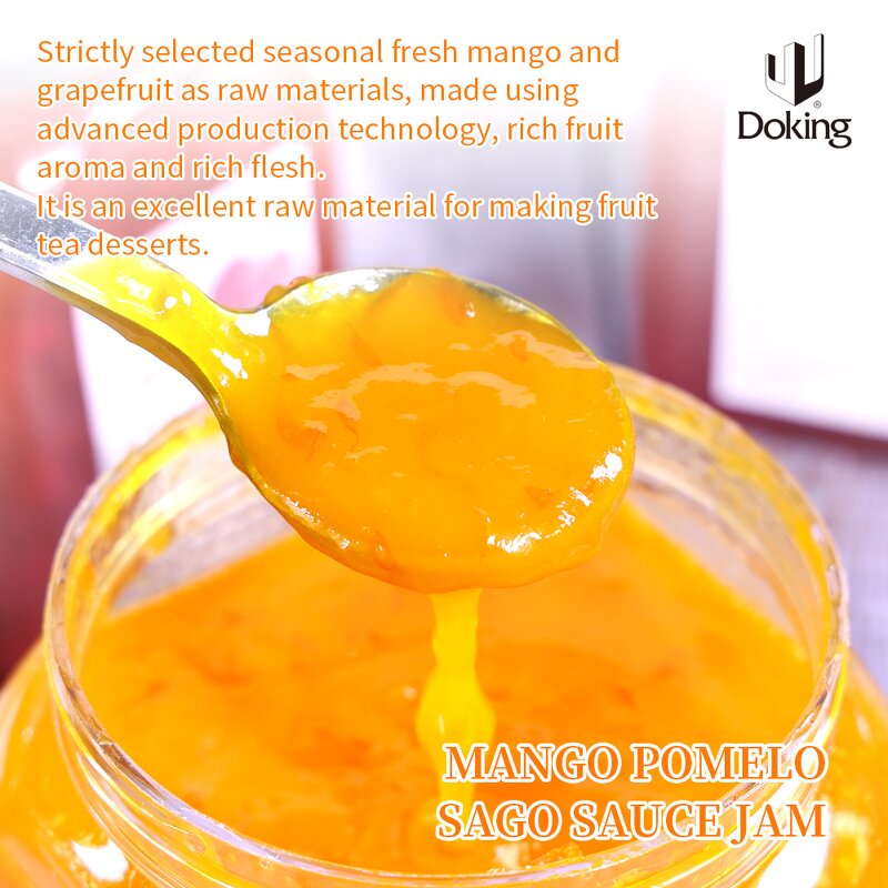 Mango Sago Jam Manufacturer - 2.5kg Healthy and Delicious Bakery