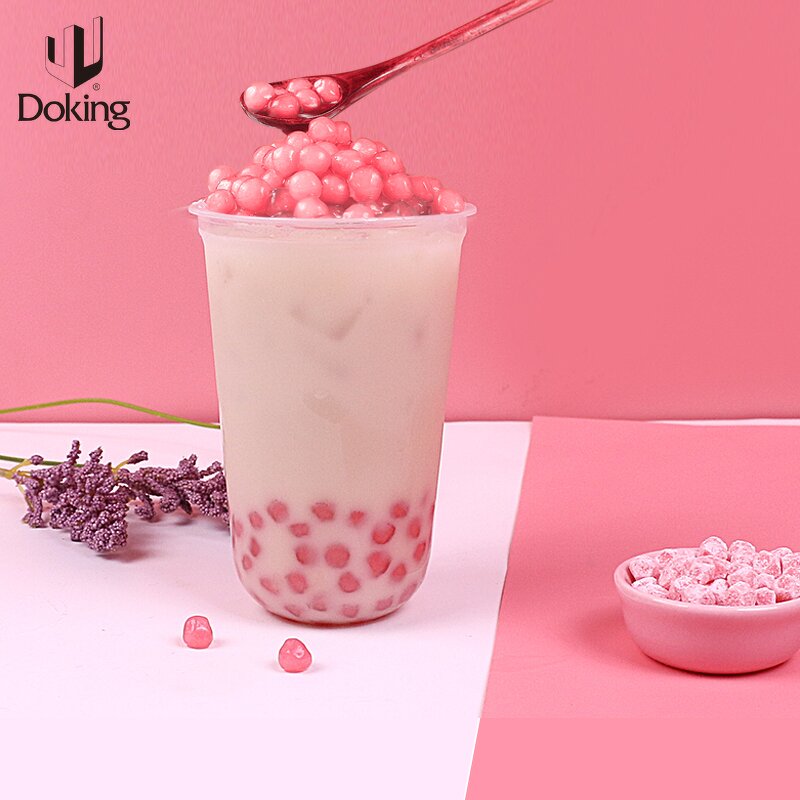 Bubble Tea Ingredients Supplier - Cherry Blossom Pearls Powder Wholesale