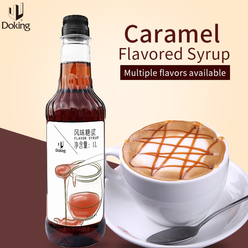 Caramel Syrup Supplier - Doking Brand for Coffee Drinks