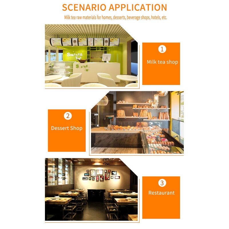 Fructose Syrup Manufacturer - OEM Milk Tea Commercial Raw Material