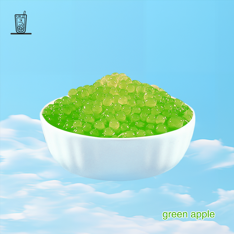 Mango Popping Boba Manufacturer - Caviar Shaped Pearl Bubble Tea