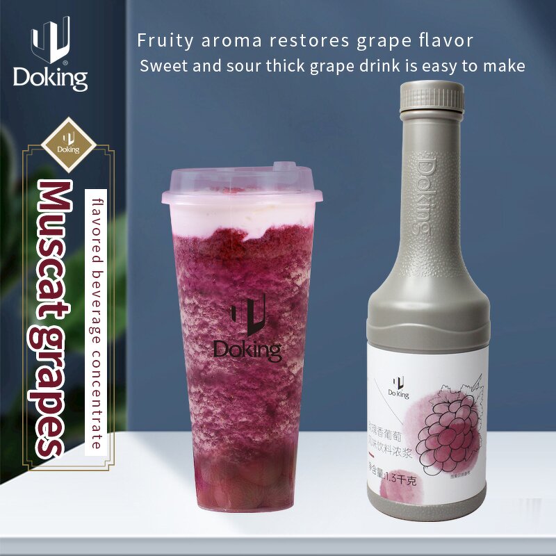 Grape Syrup Manufacturer - Concentrate for Bubble Tea Smoothie