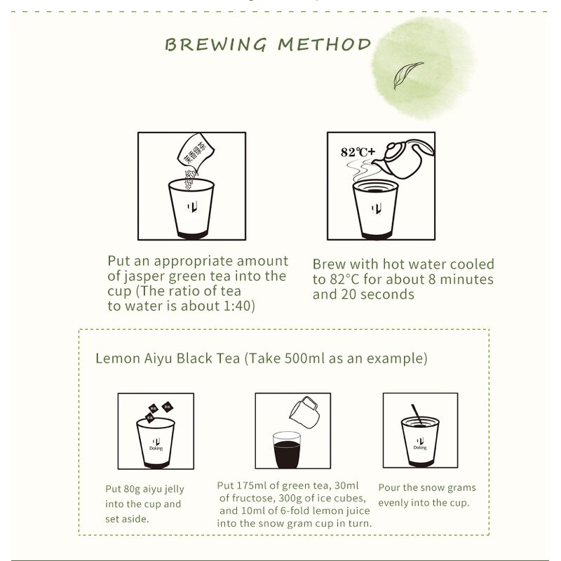 Green Tea Manufacturer - Jasmine Flavor High Quality Supply