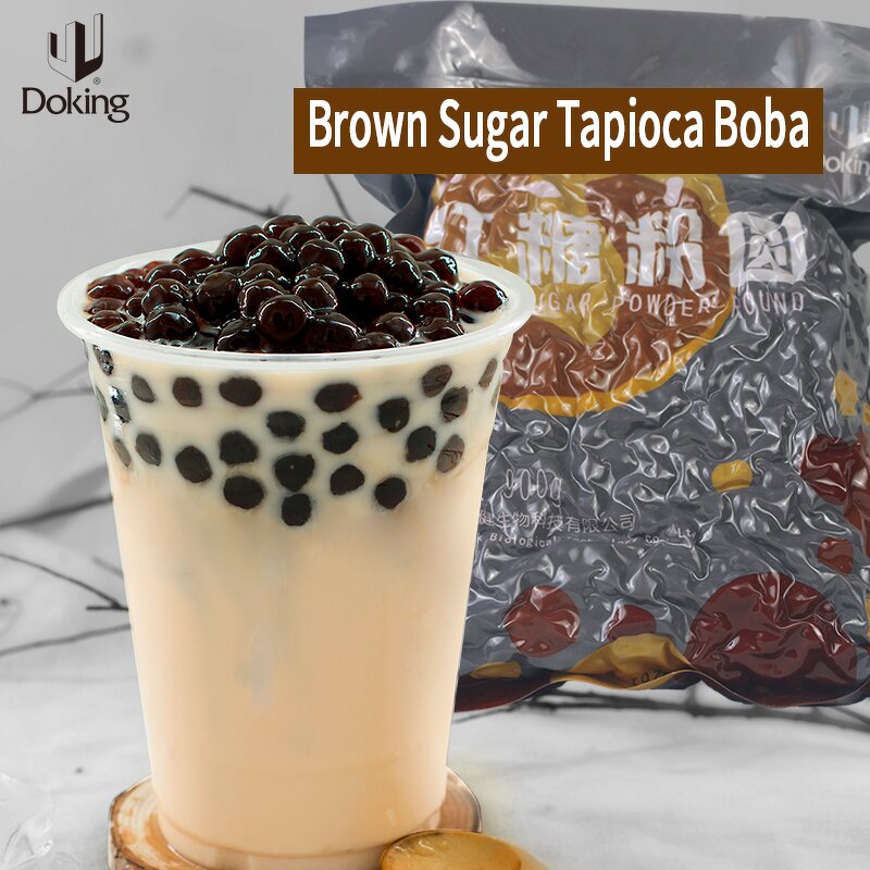 Brown Sugar Tapioca Pearls Manufacturer - Premium Sweet Taste Regular