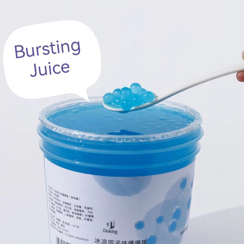 Mint Popping Boba Supplier - Dessert Snack Drink Ingredients