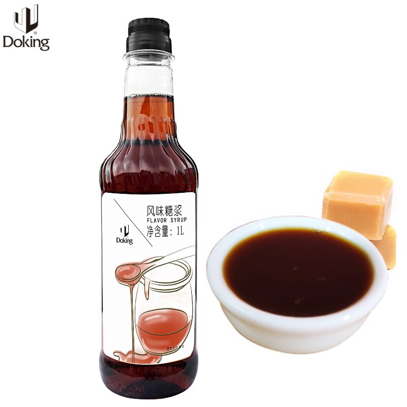 Caramel Syrup Supplier - Doking Brand for Coffee Drinks