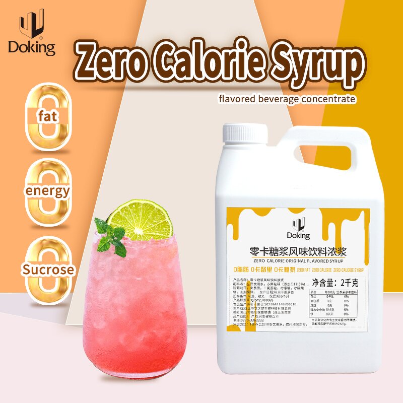 Zero Calorie Syrup Supplier - Sugar Syrup for Smoothie Desserts