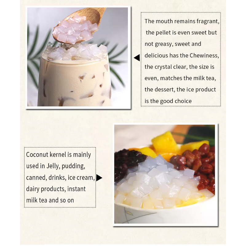 Coconut Jelly Supplier - Bubble Tea Raw Material Factory