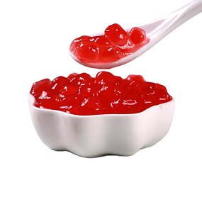 Frozen Crispy Ruby Supplier - Natural No Additives Popping Boba