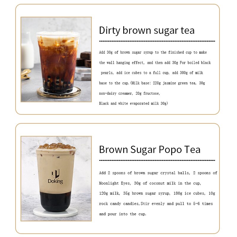 Okinawa Syrup Manufacturer - Black Sugar for Tapioca Ball Drinks