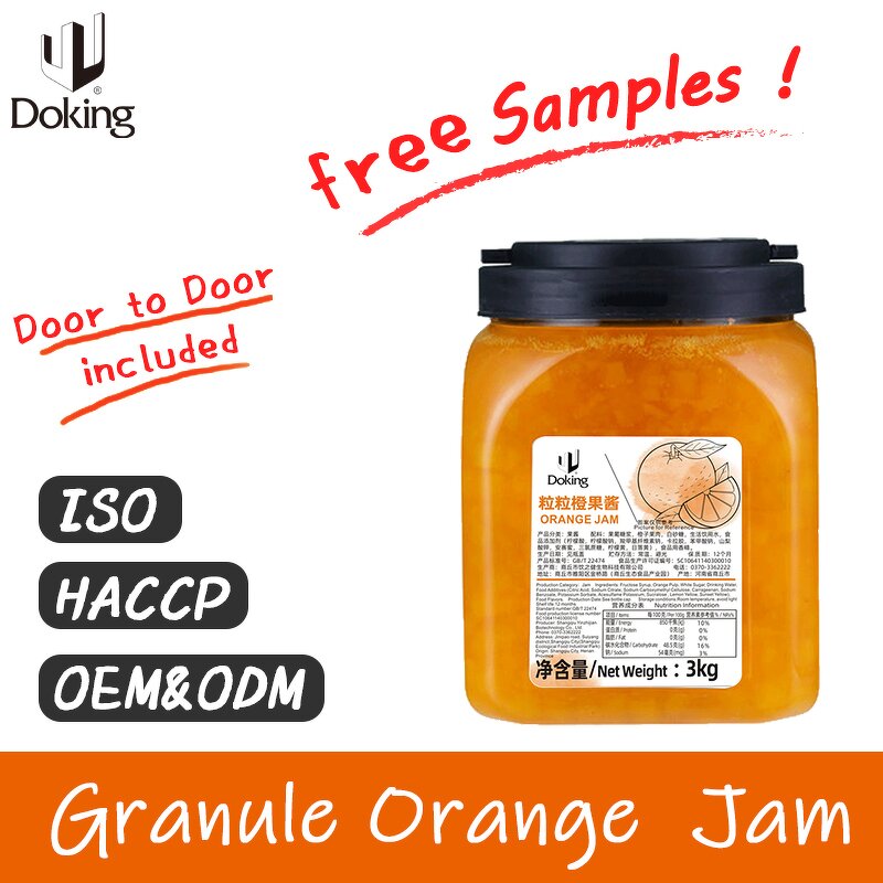 Orange Jam Supplier - Natural Fruit Jam Cheap Bargain Wholesale