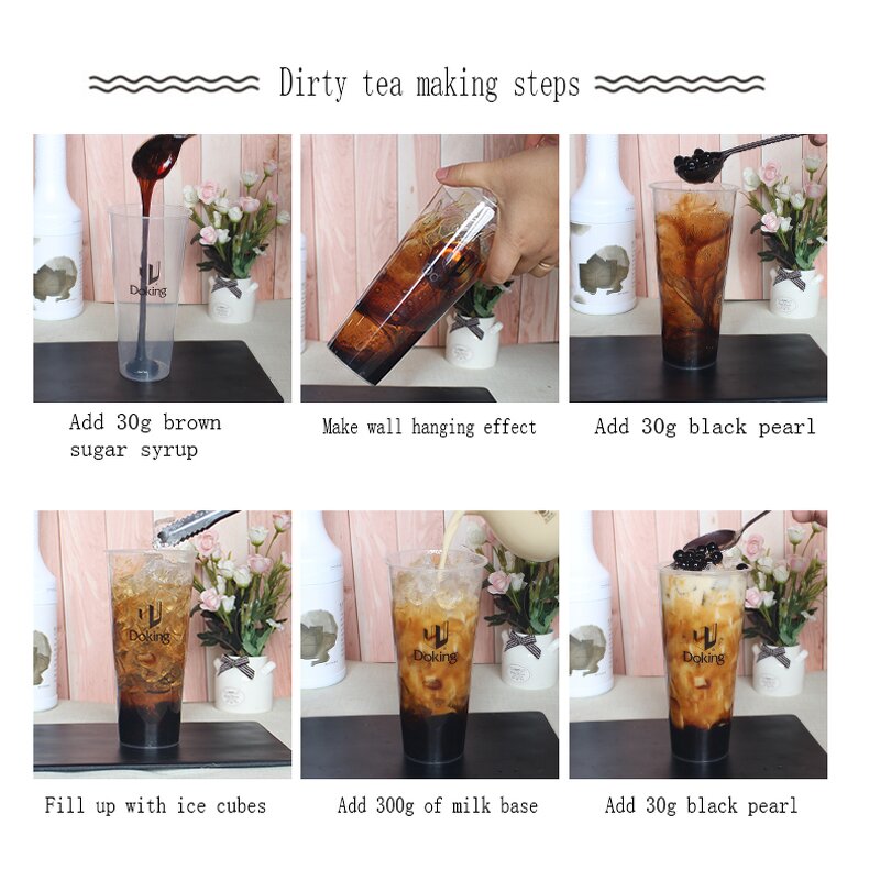 Okinawa Syrup Manufacturer - Black Sugar for Tapioca Ball Drinks