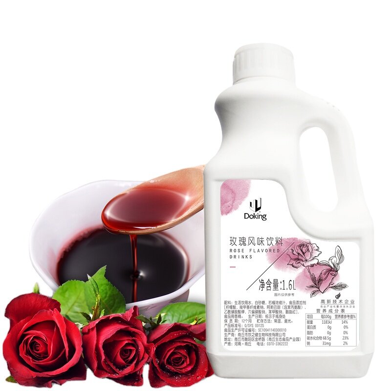 Rose Syrup Manufacturer - Liquid Ingredients for Bubble Tea