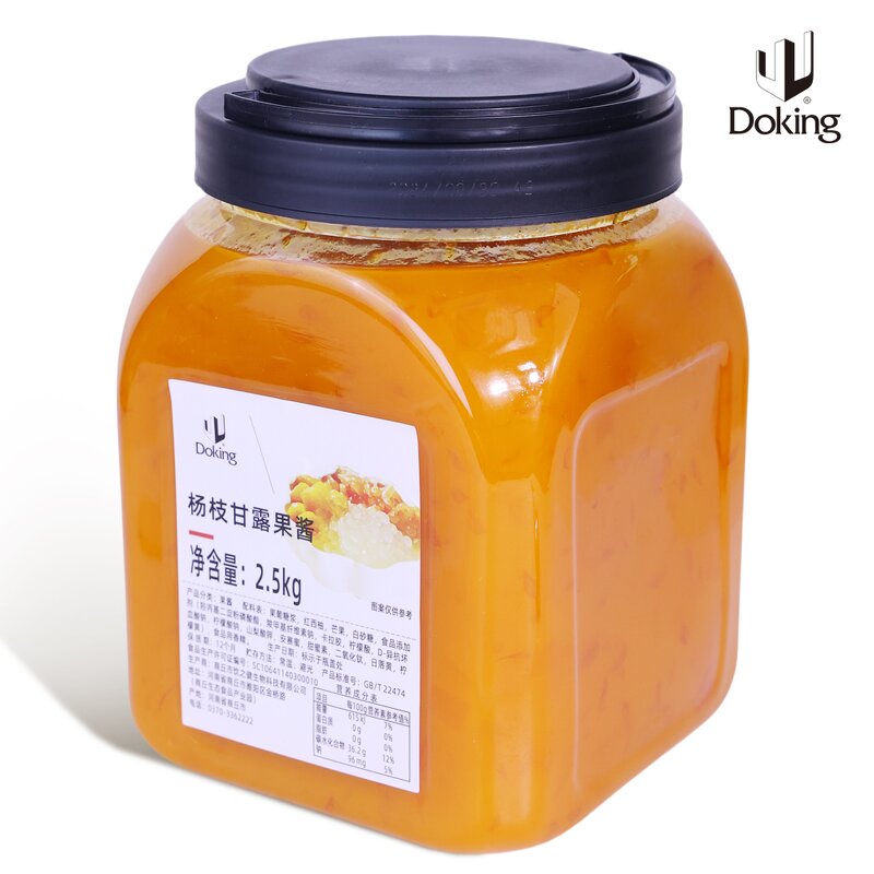 Mango Sago Jam Manufacturer - 2.5kg Healthy and Delicious Bakery