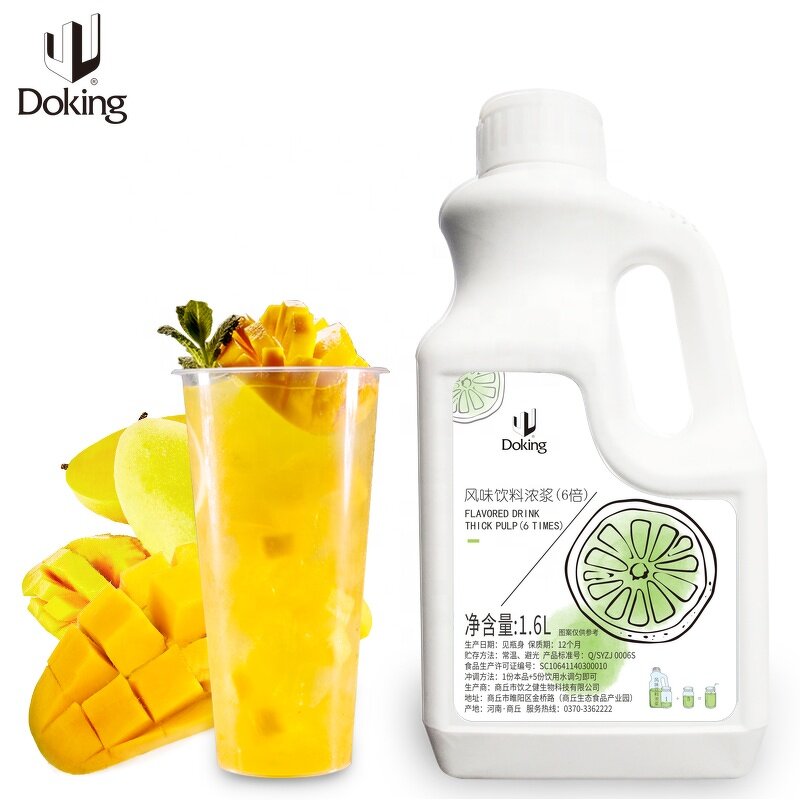 Mango Concentrate Manufacturer - Thick Pulp Healthy Fresh