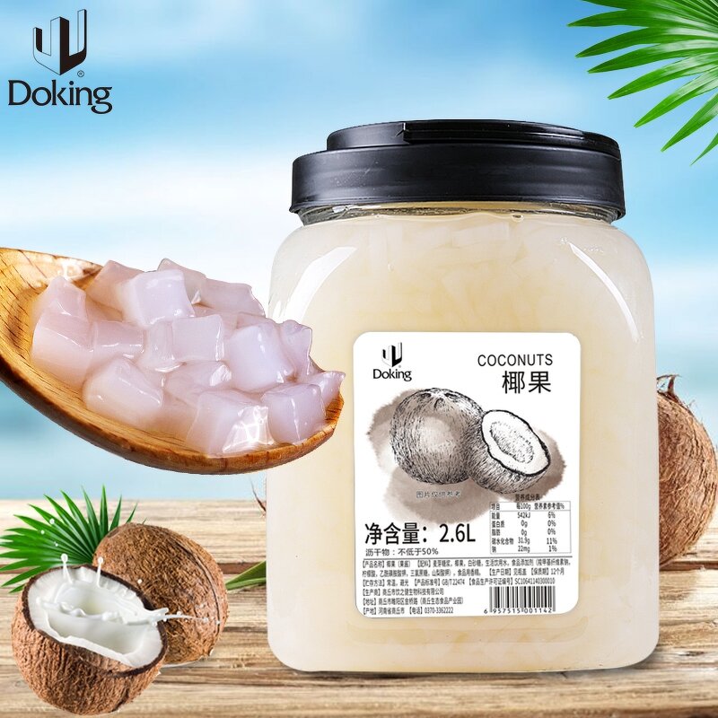 Coconut Jelly Manufacturer - Healthy Canned Jam for Bubble Tea