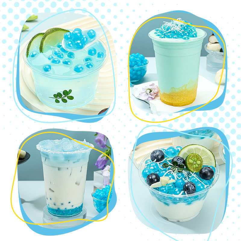 Mint Popping Boba Supplier - Dessert Snack Drink Ingredients