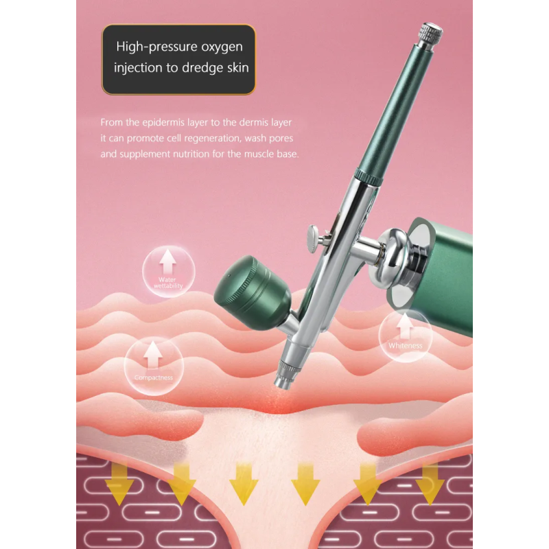 Face Care Humidifier Makeup Skin Care Air Compressor Nano Automatic Water Oxygen Injector Facial Mist Sprayer