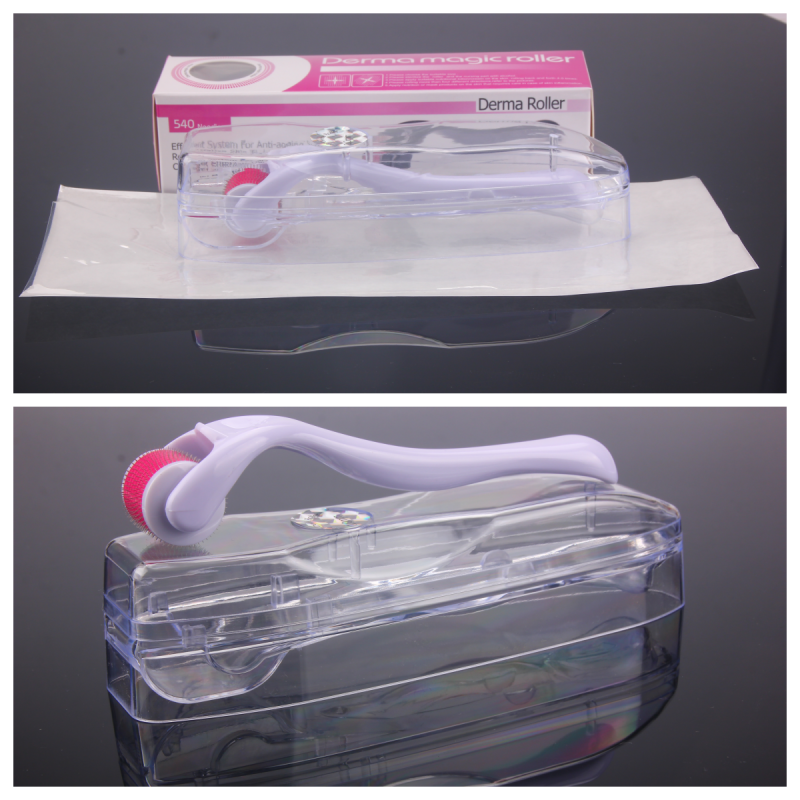2025 Titanium Dermaroller 540 Needles Microneedle Derma Roller System Derma Roller Dermaroller