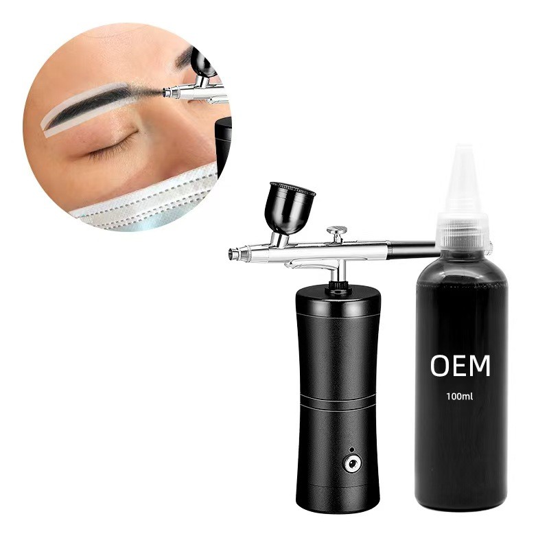 Waterproof 100ml Long Lasting Henna Free Eye Brow Tint Lash Lift Tint Kit Hybrid Liquid Brow Stain Kit Eyebrow Tint