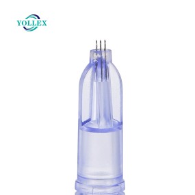 1.20 mm 34G Agujas Nanosoft New 3 Pin Meso Nano Needles 1.50mm Agujas Nano Soft Microneedles Microagujas Nanosoft