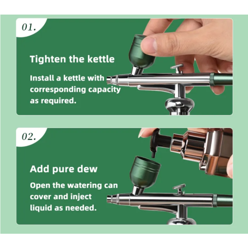 Face Care Humidifier Makeup Skin Care Air Compressor Nano Automatic Water Oxygen Injector Facial Mist Sprayer