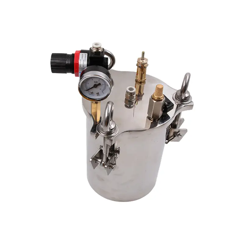 5L Manual Pressure Barrel Dispenser 0.75KW Semi-Automatic Glue Dispenser 10kg Knives 220V 220V(+-10%) 50HZ Industrial Equipment