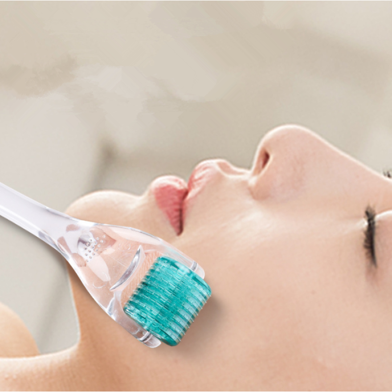 Derma Roller Face Care Tool Micro needling 540 Micro Needle Derma Roller Beard Hair Regrowth Stainless Steel Needle Skin Care