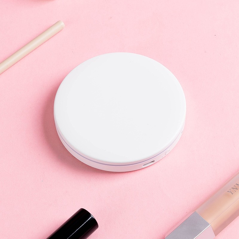 Mini Folding Mirror Plastic Multi Color Compact Travel Handheld Pocket Makeup Mirror