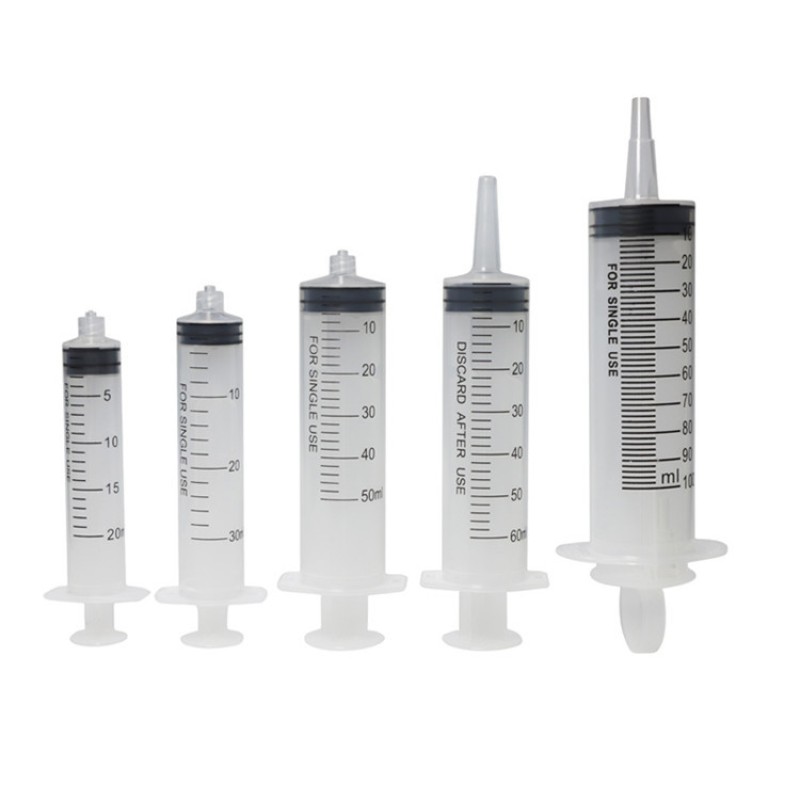 Cheap Syringe Plastic Injector Mixed Capacities Animal Feeding Glue Dispensing Non-medical PP Syringe