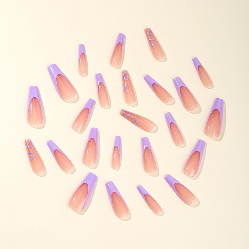 2025 Hot Sale Wearing Press on Nails with Tools ABS Luxury Kit Polish Nail Art  Press on Nails