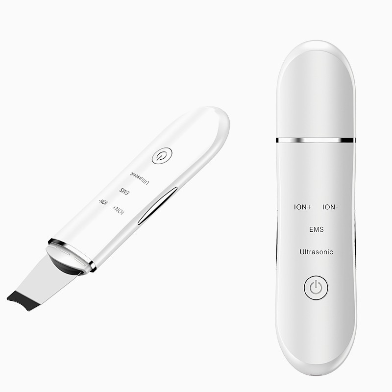 Face Skin Spatula Deep Cleansing Facial Peeling Electric Ultrasonic Spatula Machine Facial Skin Scrubber