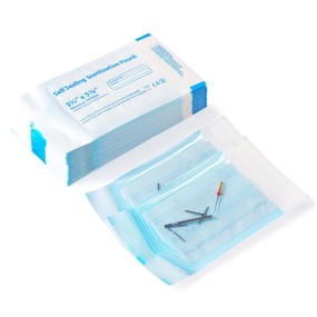 Self Sterile Tools Bag Autoclave Sterilizer Pouch for Dentist Tools for Cleaning Tools, 200 Pouches Per Pack